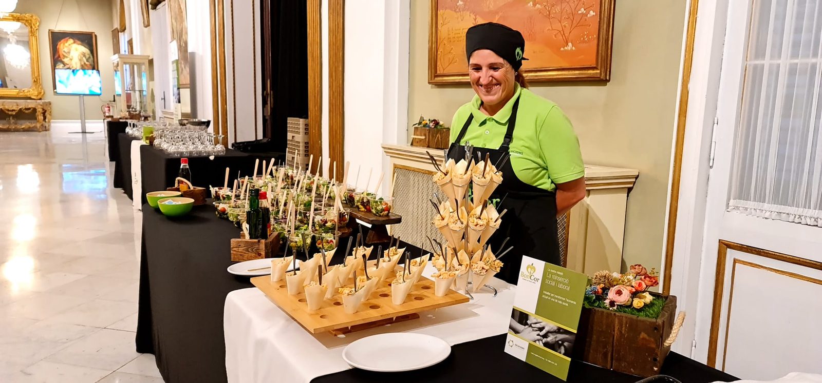 Equipo de catering social BonCor